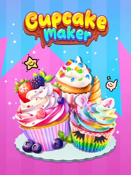 Cupcake Maker: Unicorn Cupcake স্ক্রিনশট 0