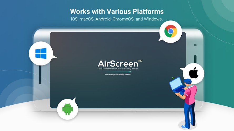 AirScreen - AirPlay & Cast Ekran Görüntüsü 2