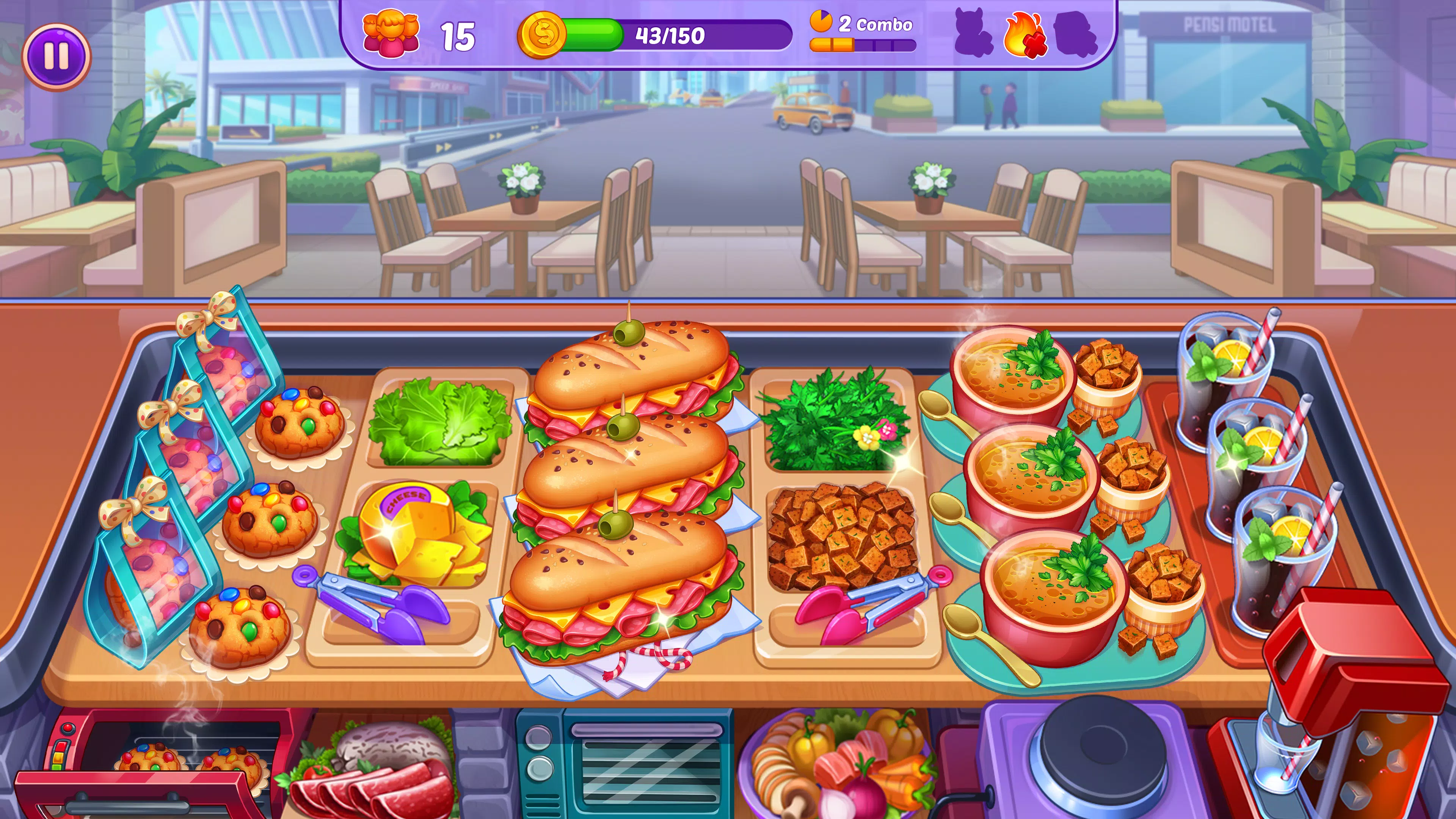 Cooking Crush Ekran Görüntüsü 3