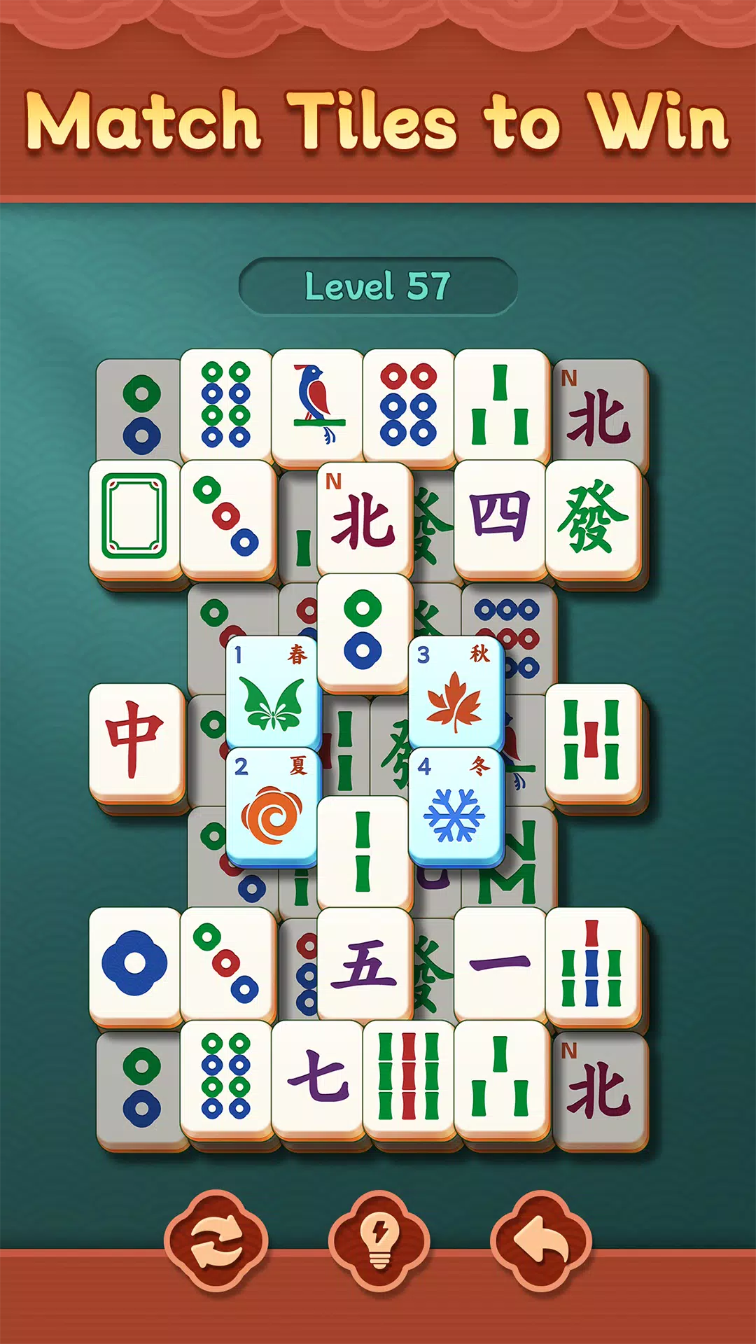 Shanghai Mahjongg ဖန်သားပြင်ဓာတ်ပုံ 1