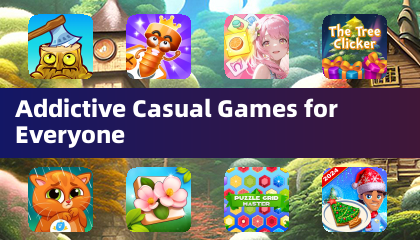 皆のための中毒性のカジュアルゲーム