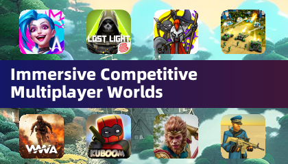 Mundos multiplayer competitivos imersivos