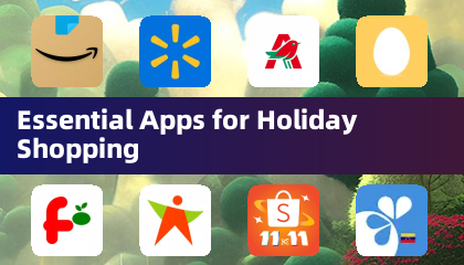 Applications essentielles pour les achats de vacances