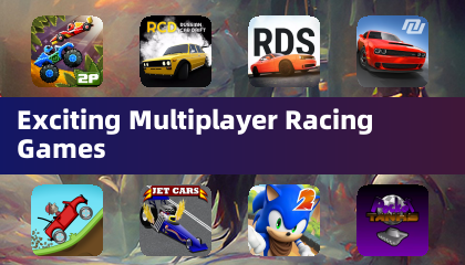 Nakatutuwang mga laro ng karera ng Multiplayer