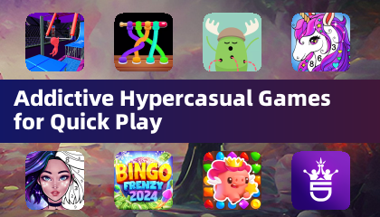 手軽に遊べる中毒性のあるハイパーカジュアルゲーム
