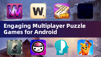 Jeux de puzzle multijoueurs captivants pour Android