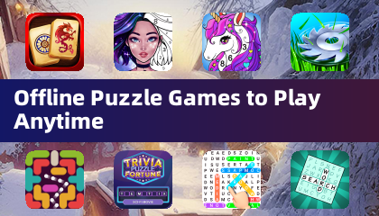 Jogos de Puzzle Offline para Jogar a Qualquer Hora