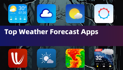 Meilleures applications de prévisions météo
