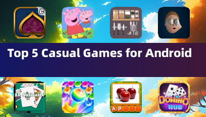 Android向けトップ5カジュアルゲーム