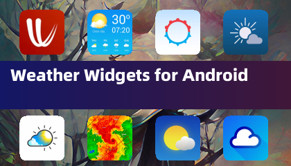 Widgets del tiempo para Android