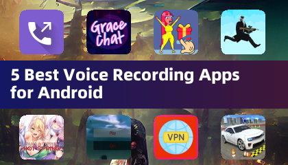 5 meilleures applications d'enregistrement vocal pour Android