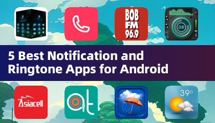 5 Melhores Aplicativos de Notificação e Toque para Android