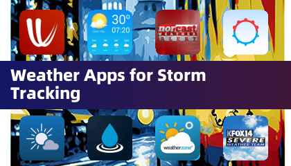 Wetter-Apps zur Sturmnachverfolgung