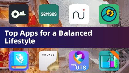 Top Apps für einen ausgeglichenen Lebensstil