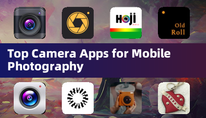 Top Camera Apps für Mobile Fotografie