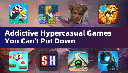 놓을 수 없는 중독성 있는 하이퍼캐주얼 게임