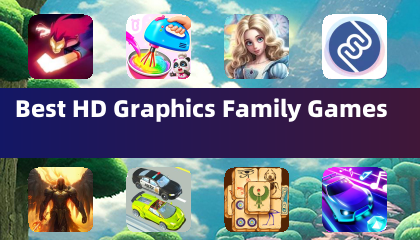최고의 HD 그래픽 가족 게임