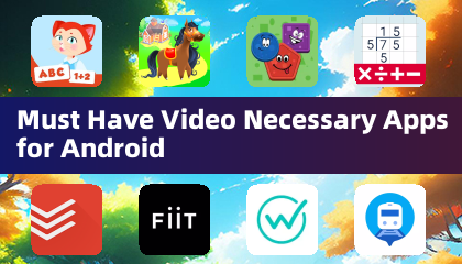 Unbedingt erforderliche Video-Apps für Android