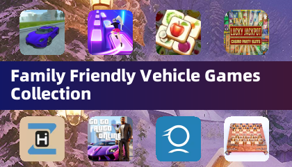 Coleção de Jogos de Veículos Amigáveis para Famílias