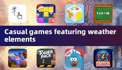기상 요소를 포함한 캐주얼 게임