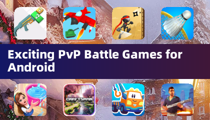 Android用の迫力あるPvPバトルゲーム