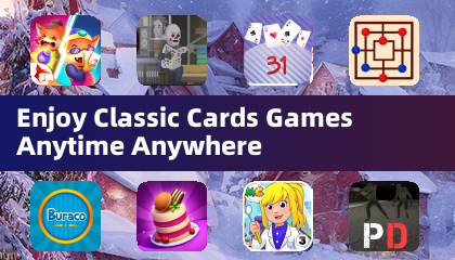Наслаждайтесь классическими карточными играми в любое время и в любом месте