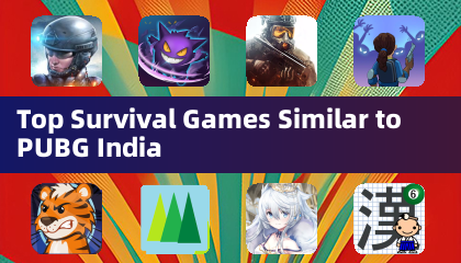 Meilleurs jeux de survie similaires à PUBG India