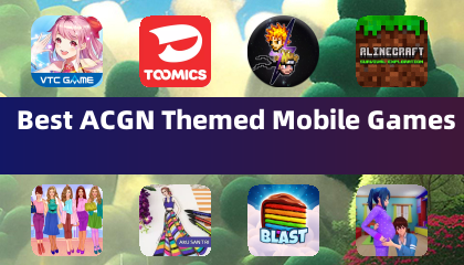 Melhores Jogos Móveis Temáticos ACGN