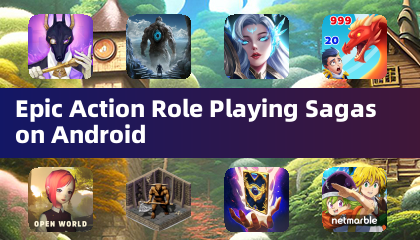 Epicas sagas de rol de acción en Android
