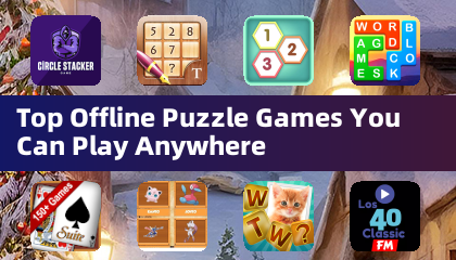 Los mejores juegos de puzles sin conexión que puedes jugar en cualquier lugar