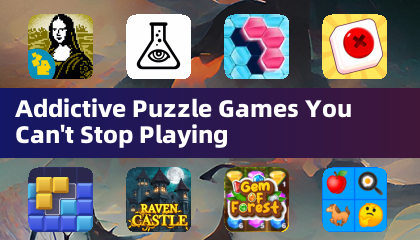 멈출 수 없는 중독성 있는 퍼즐 게임
