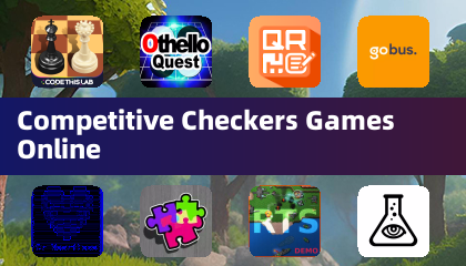 Competitive Checkers Games Online